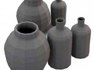 Vases 3D Model