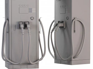 Charger station 3D Model