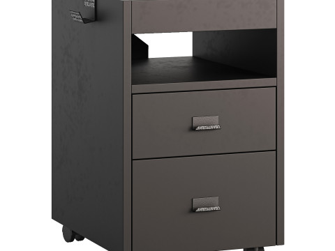 Cabinet on wheels Ikea uppspel 3D मॉडल