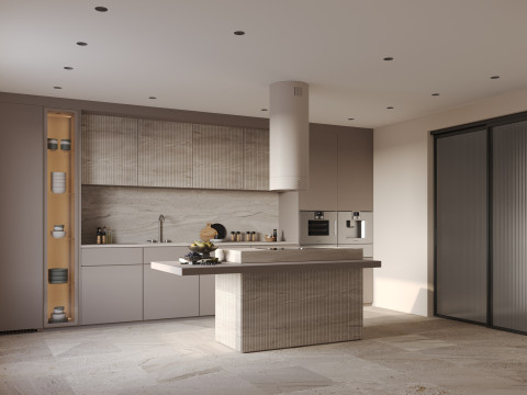 Kitchen Design Visualization 3Dモデル