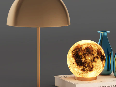 장식 세트 3D 모델