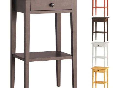 आईकेईए हेमन्स नाइटस्टैंड 3D मॉडल