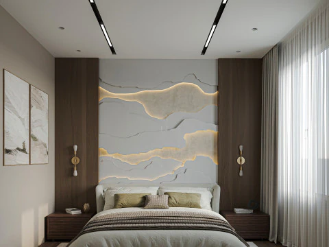 Bedroom design 3D Model