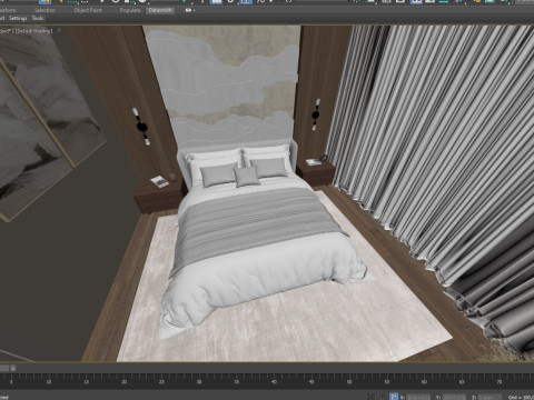 Bedroom design 3D Model