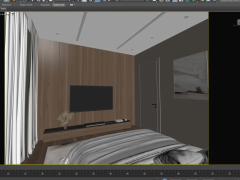 Bedroom design 3D Model