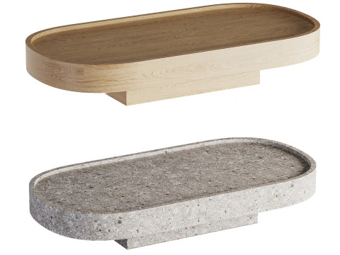 Thoronet coffee table by Collector 3D Model