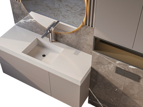 Bathroom minimal style 3Dモデル