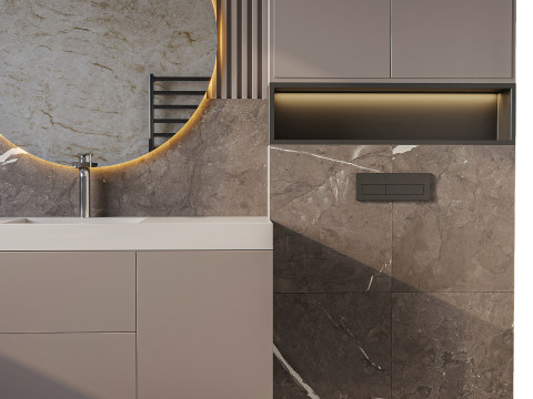 Bathroom minimal style 3Dモデル