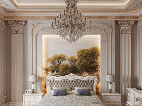Bedroom Classic 3D Модель