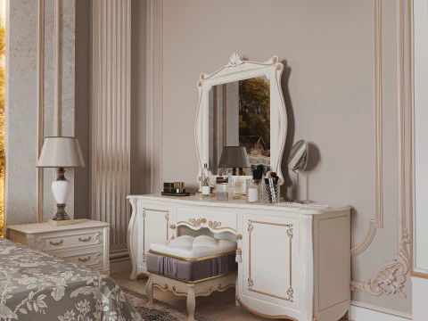 Bedroom Classic 3D Model