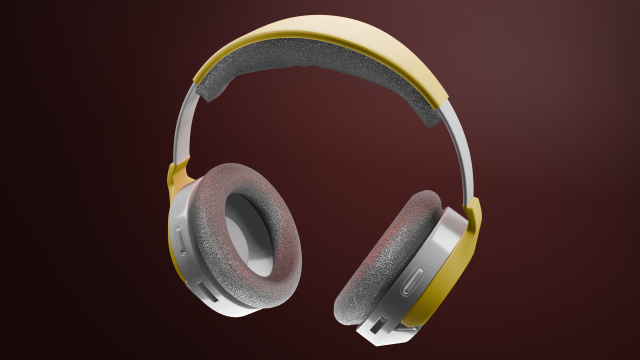 Airpods Headphone Model 3D .c4d .max .obj .3ds .fbx .stl .blend 