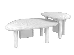 Nordic Coffee Table 3Dモデル