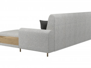 Ikea Langaryd L Shaped Sofa 3D मॉडल