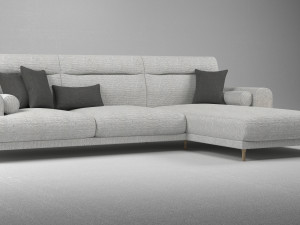 Ikea Langaryd L Shaped Sofa 3D मॉडल
