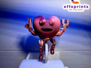 Heart Riding On Toilet Paper Holder Gadget 3D 프린트 모델