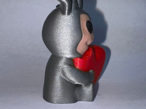Sweet Monster With Heart 3D Baskı Modeli