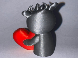 Sweet Monster With Heart 3D Baskı Modeli