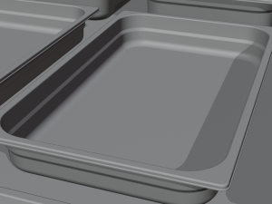 Gastronorm tray set Modèle 3D