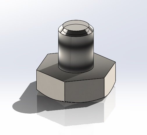 DIN933 bolt Modelo 3D .c4d .max .obj .3ds .fbx .stl .blend 