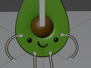 Avocado 3D Model