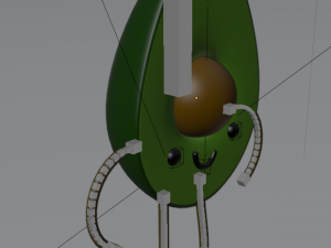 Avocado 3D Model