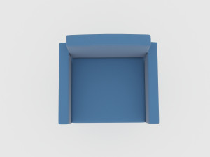 Arm Chair 3D 모델