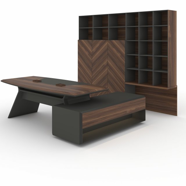 Office Table 3D-Modell .c4d .max .obj .3ds .fbx .stl .blend 