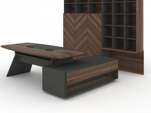 Office Table Modelo 3D