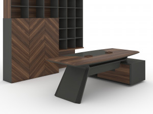 Office Table 3D-Modell