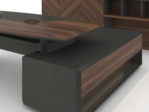 Office Table 3D Model