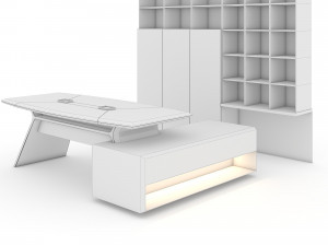 Office Table 3D-Modell