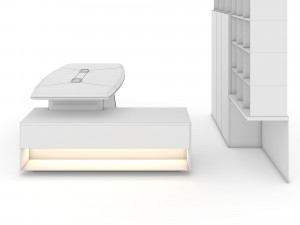 Office Table 3D-Modell