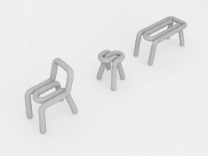 BOLD cadeira banco Banco Modelo 3D