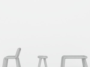 BOLD stool chair Bench 3D-Modell