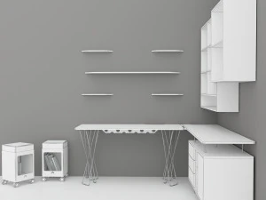 CAPRAZ HOME OFFICE WORK 3D Model