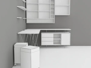 CAPRAZ HOME OFFICE WORK 3D Model