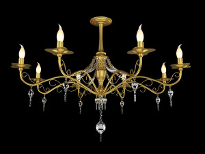 Classic chandelier Modelo 3D