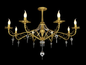 Classic chandelier 3D Model
