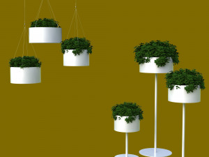 Cloud - Pot 3D Model