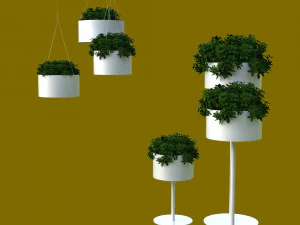 Cloud - Pot 3D Model