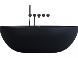 Y 5-Hole Bath Mixer and Shell Wanna by OMNIRES 3D Model