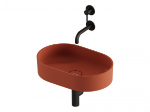 OVO Countertop Basin and Y Basin Mixer by OMNIRES 3D Модель