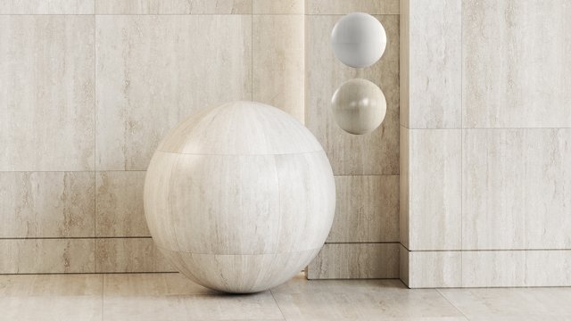 PRESTIGIO TRAVERTINO Collection by Ceramiche Refin Texturas CG .c4d .max .obj .3ds .fbx .stl .blend 