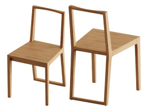 SKIN Chair by Branca Lisboa 3D मॉडल