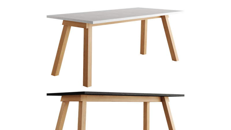 STANDARD Table by Branca Lisboa 3D 모델 .c4d .max .obj .3ds .fbx .stl .blend
