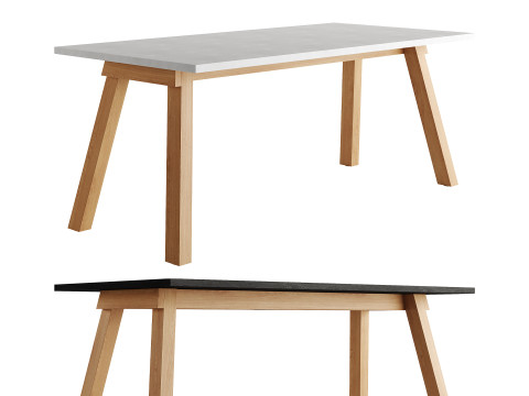 STANDARD Table by Branca Lisboa 3D मॉडल