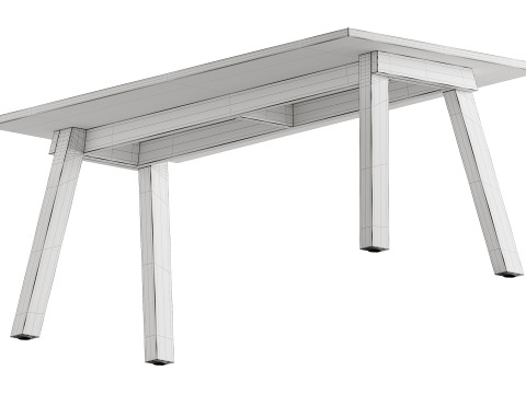 STANDARD Table by Branca Lisboa 3D 모델