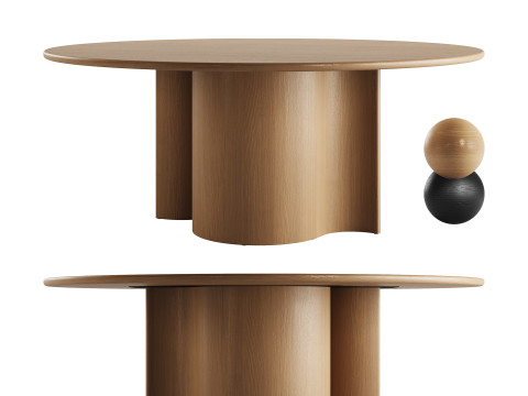 VIRGINIA Round Table by Serax 3D Model