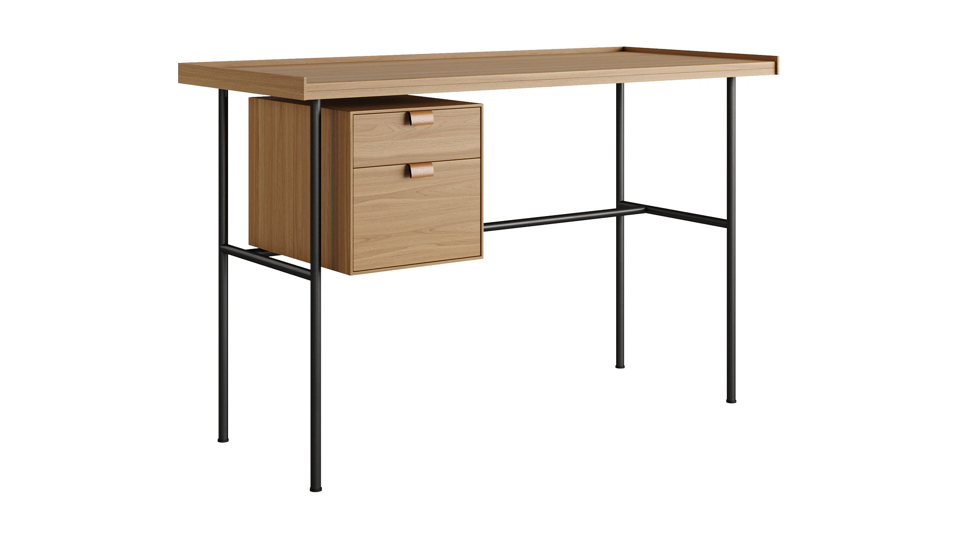 KUTXA Desk by TREKU 3D Model .c4d .max .obj .3ds .fbx .stl .blend 