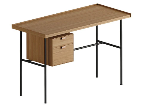 KUTXA Desk by TREKU 3D Model